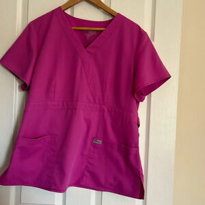 Women’s Pink Scrub Top Grey’s Anatomy by Barco